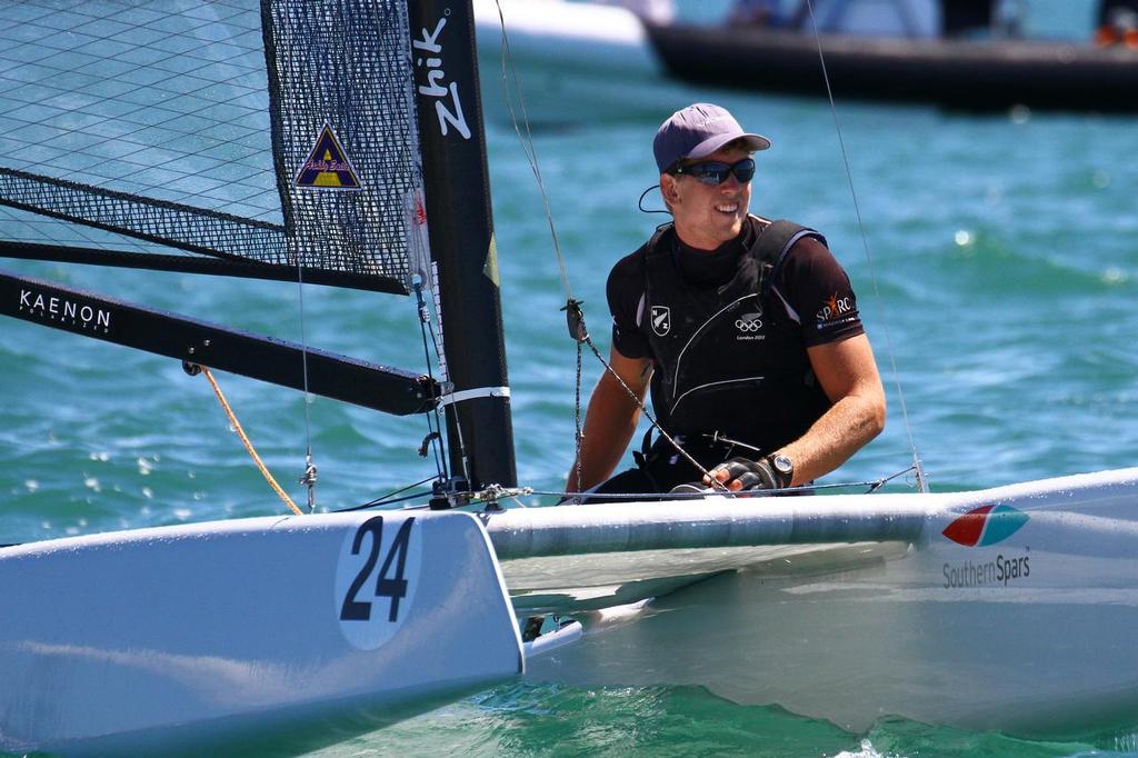 Int. A-Class Catamaran World Championship, Day 5, Takapuna NZ © Richard Gladwell www.photosport.co.nz